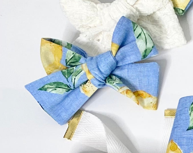 Limoncello Hair Bow