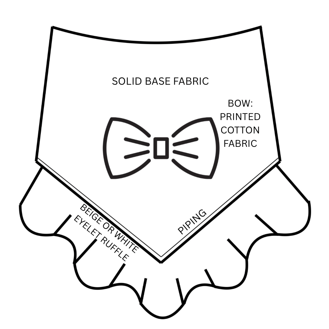 Bow with Ruffle