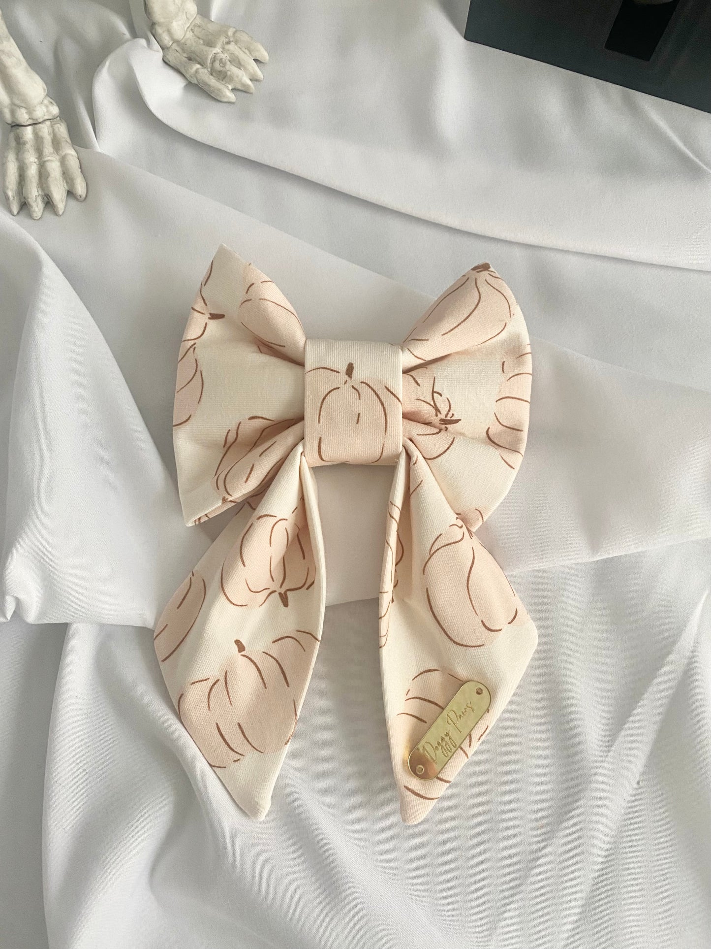 Little Pumpkin Sailor Bow/Bow Tie