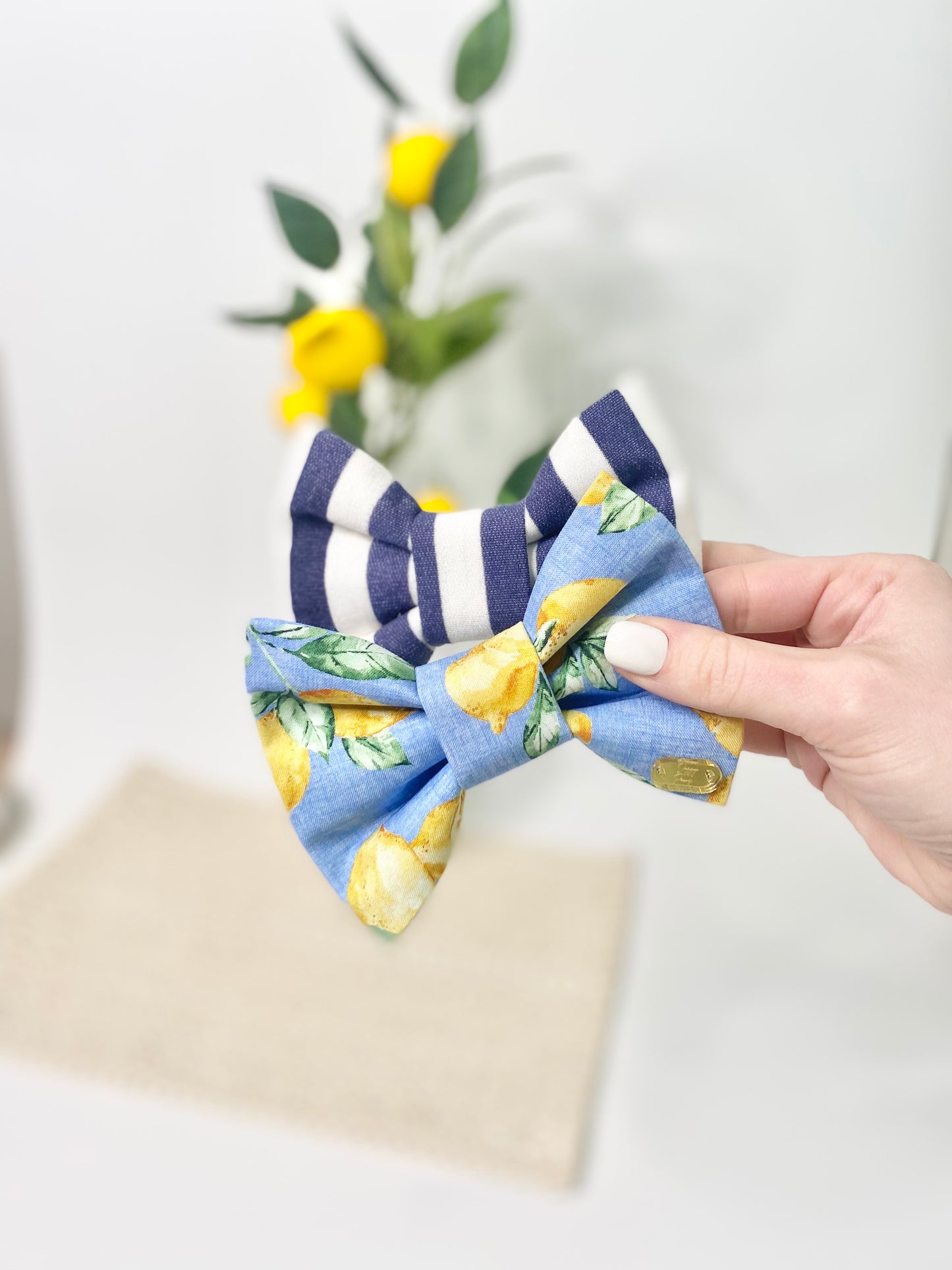 Limoncello Sailor Bow/Bow Tie