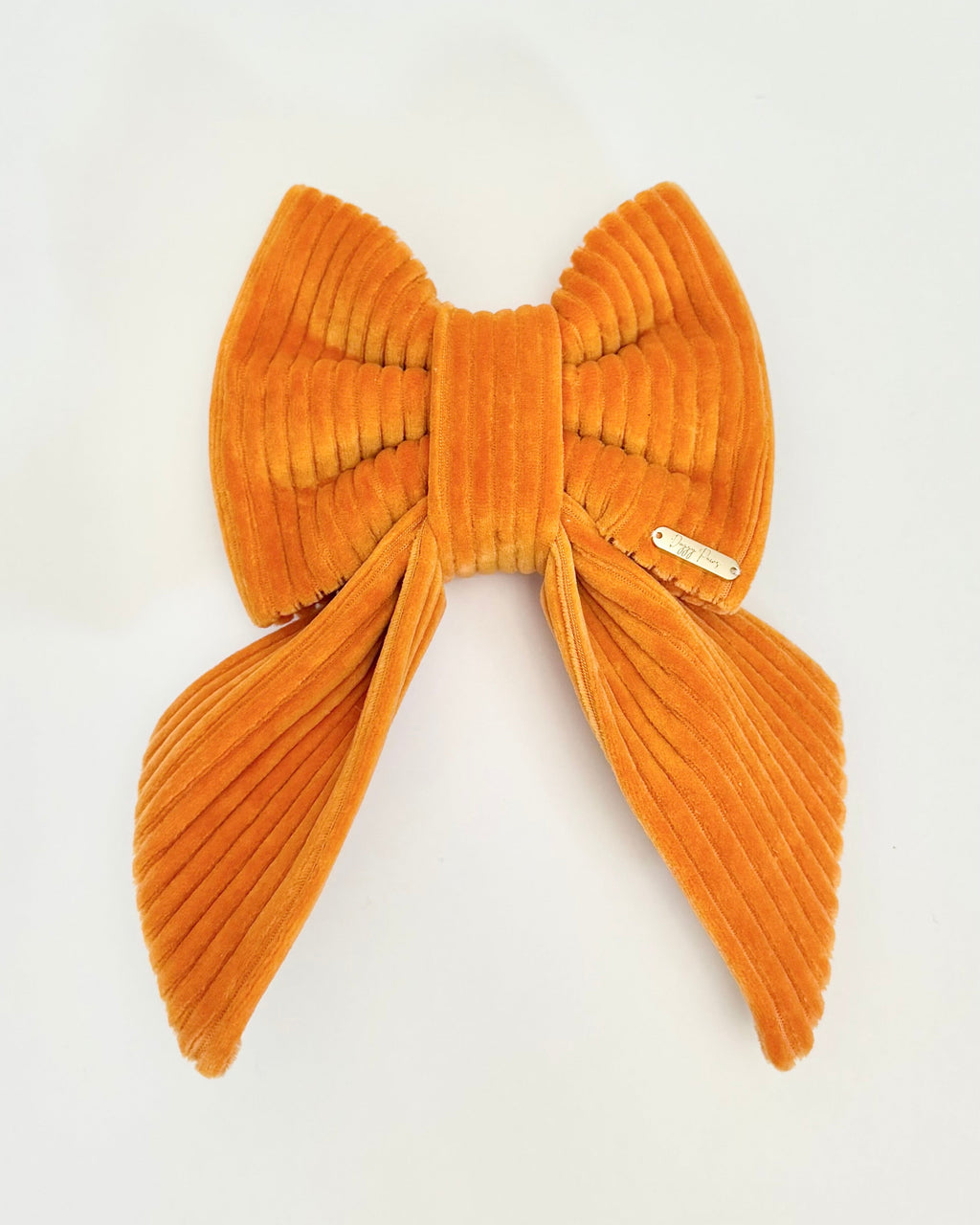 BOW TIE & SAILOR BOW | BRIGHT PUMPKIN