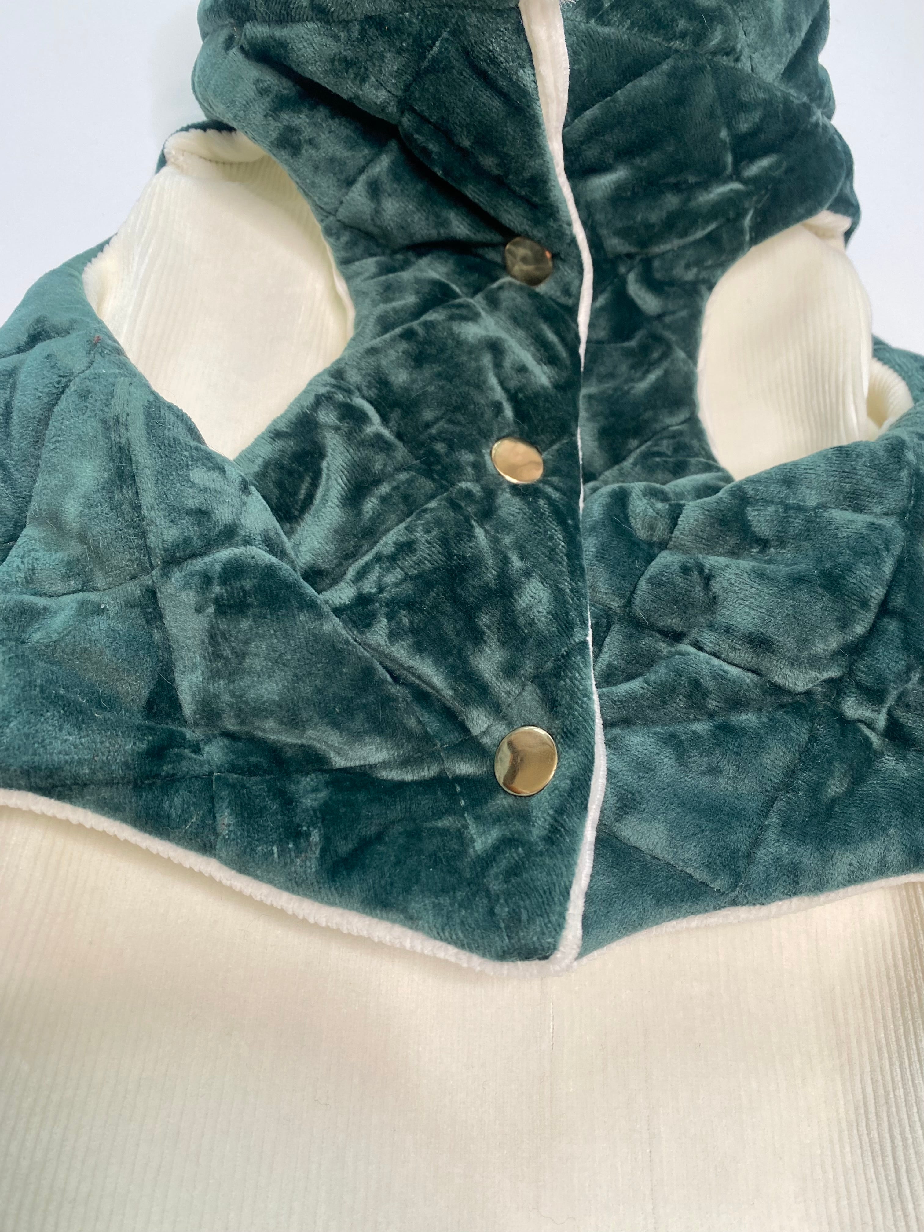 HOLIDAY VEST | EMERALD GREEN