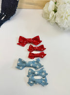 HAIR BOW | PATRIOTIC