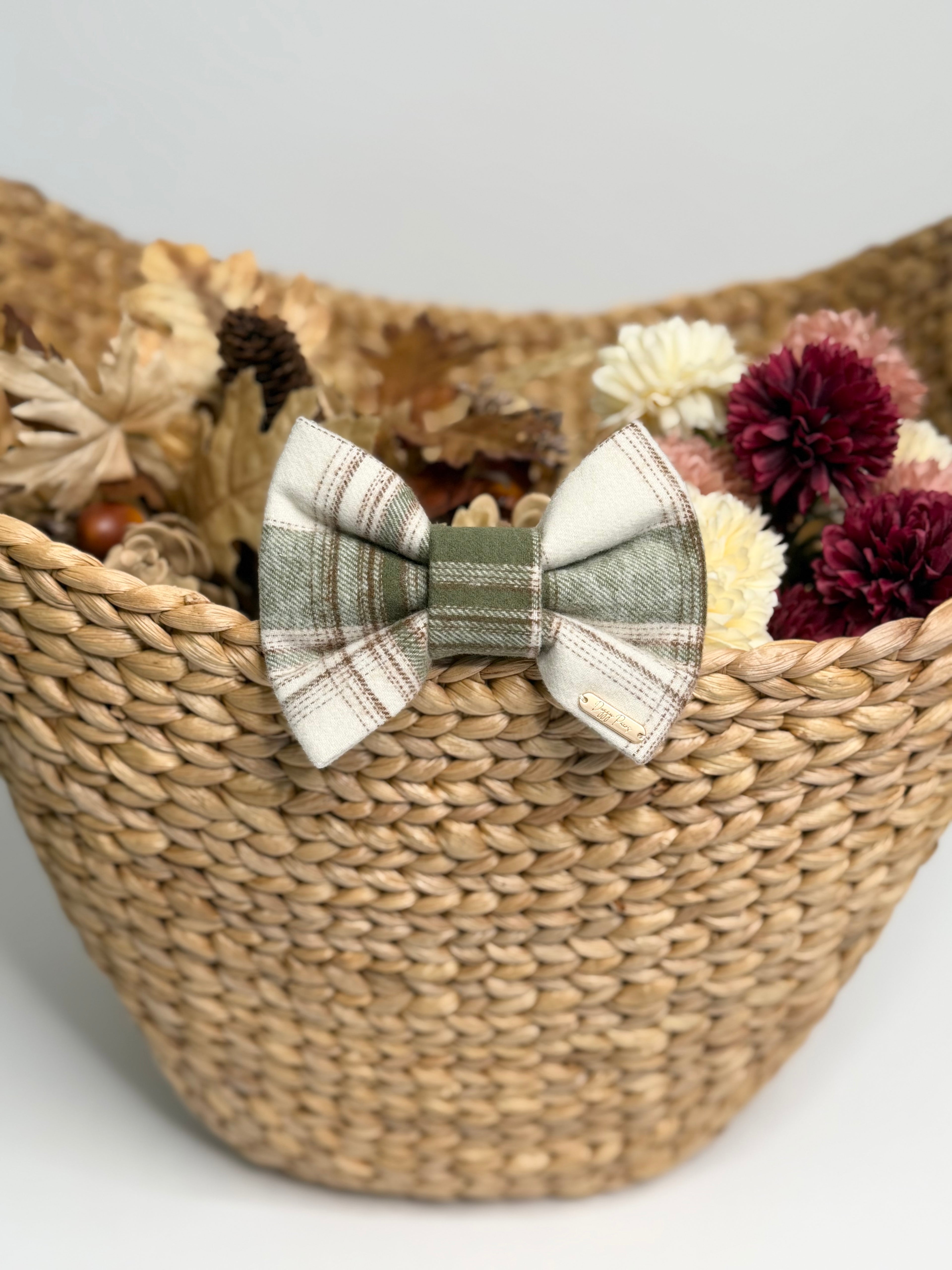 BOW TIE & SAILOR BOW | HUNTER FLANNEL