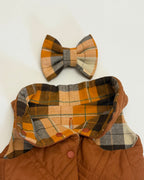 BOW TIE & SAILOR BOW | PUMPKIN PLAID