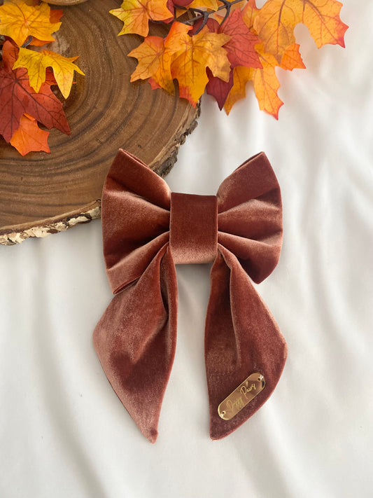 Cinnamon Sailor Bow/Bow Tie