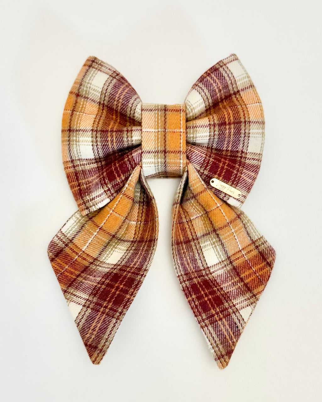 BOW TIE & SAILOR BOW | HARVEST PLAID