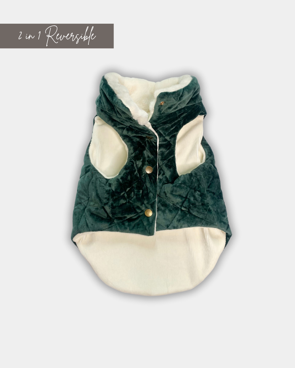 HOLIDAY VEST | EMERALD GREEN