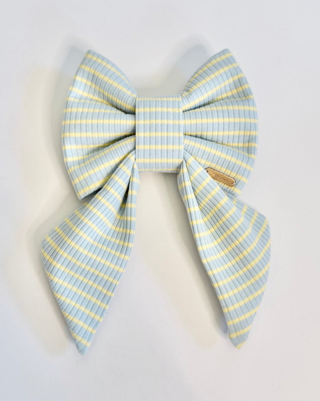 BOW TIE & SAILOR BOW | TURQUOISE STRIPE