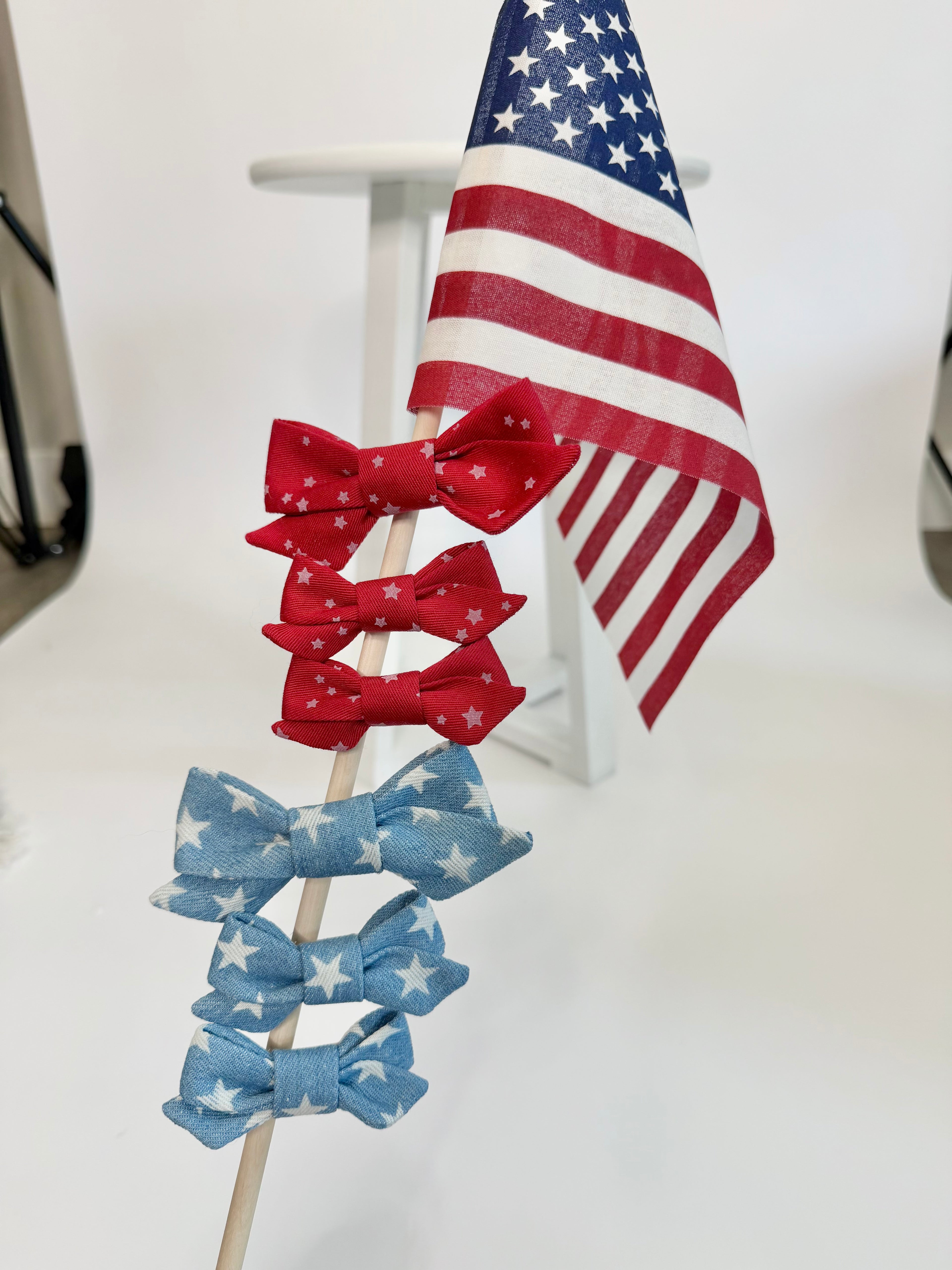HAIR BOW | PATRIOTIC