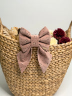 BOW TIE & SAILOR BOW | MAUVE FLORAL