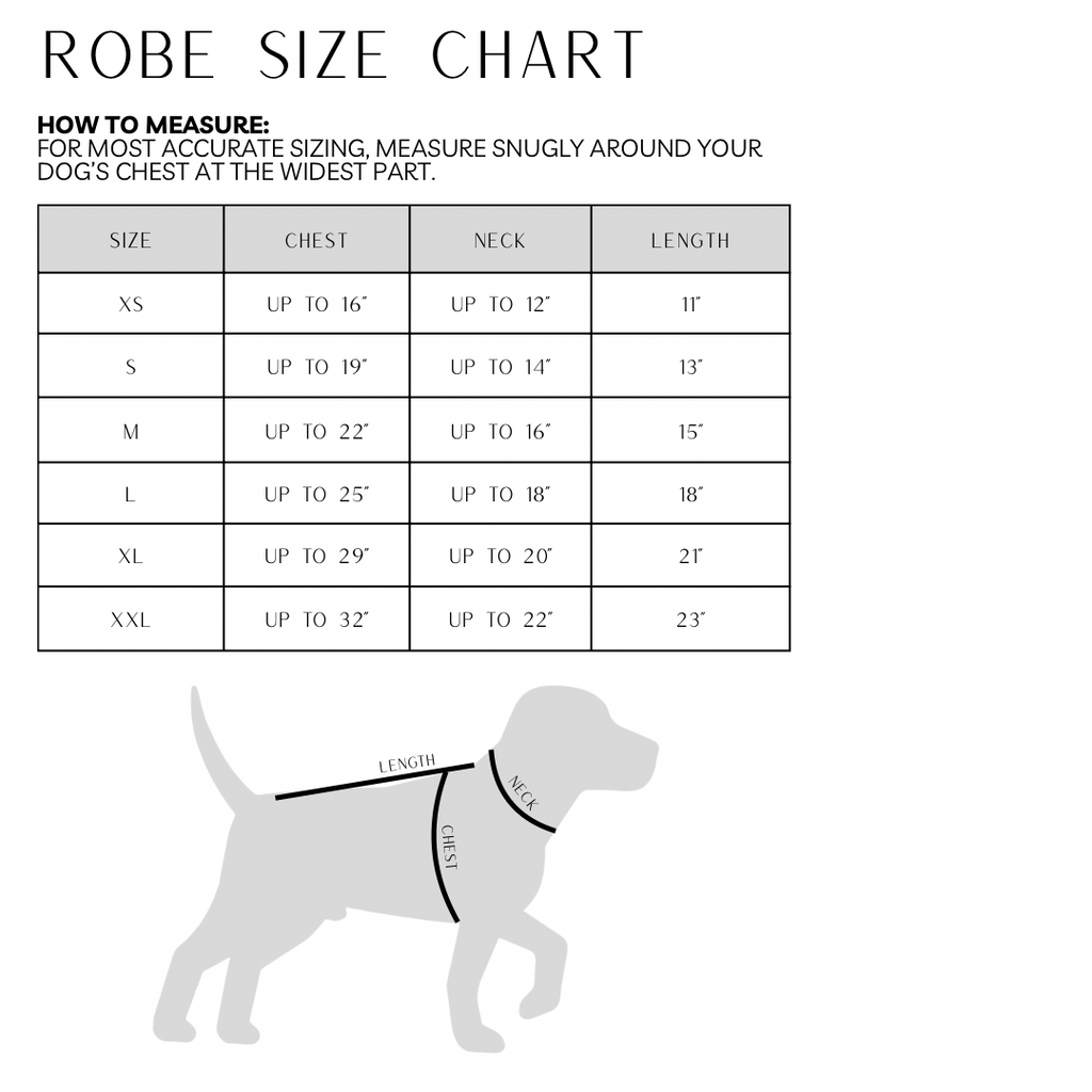 DRYING ROBE | NEUTRAL/WHITE STRIPE