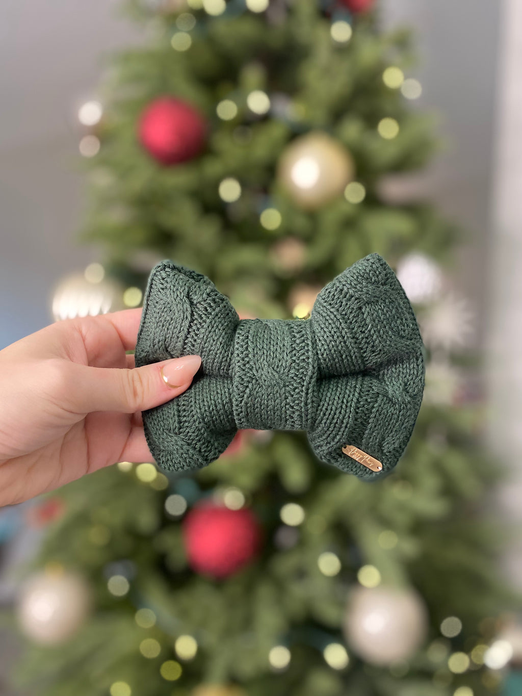 BOW TIE & SAILOR BOW | SWEATER KNIT