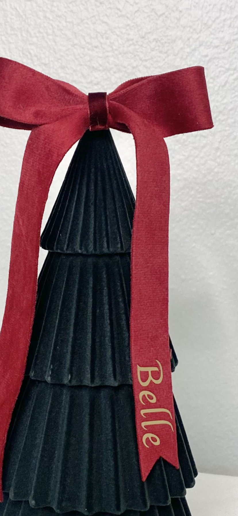 HAIR BOW | VELVET RIBBON