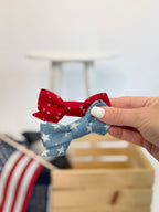 HAIR BOW | PATRIOTIC