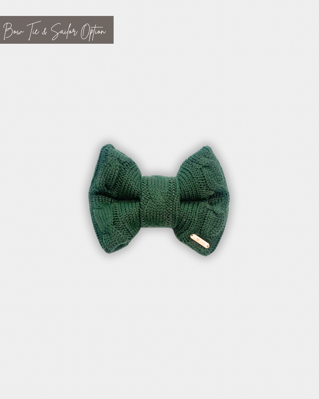 BOW TIE & SAILOR BOW | SWEATER KNIT