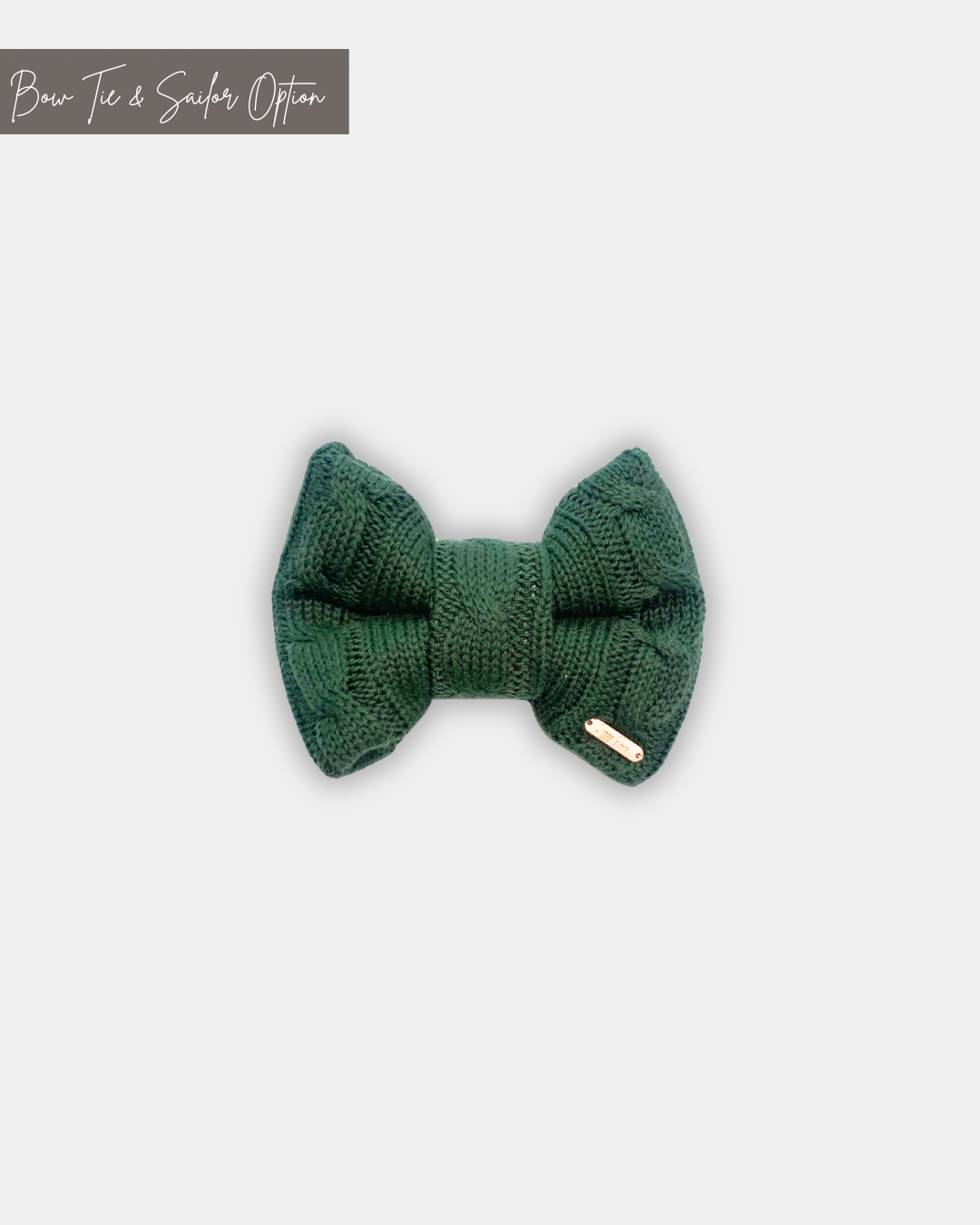 BOW TIE & SAILOR BOW | SWEATER KNIT