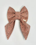 BOW TIE & SAILOR BOW | MAUVE FLORAL