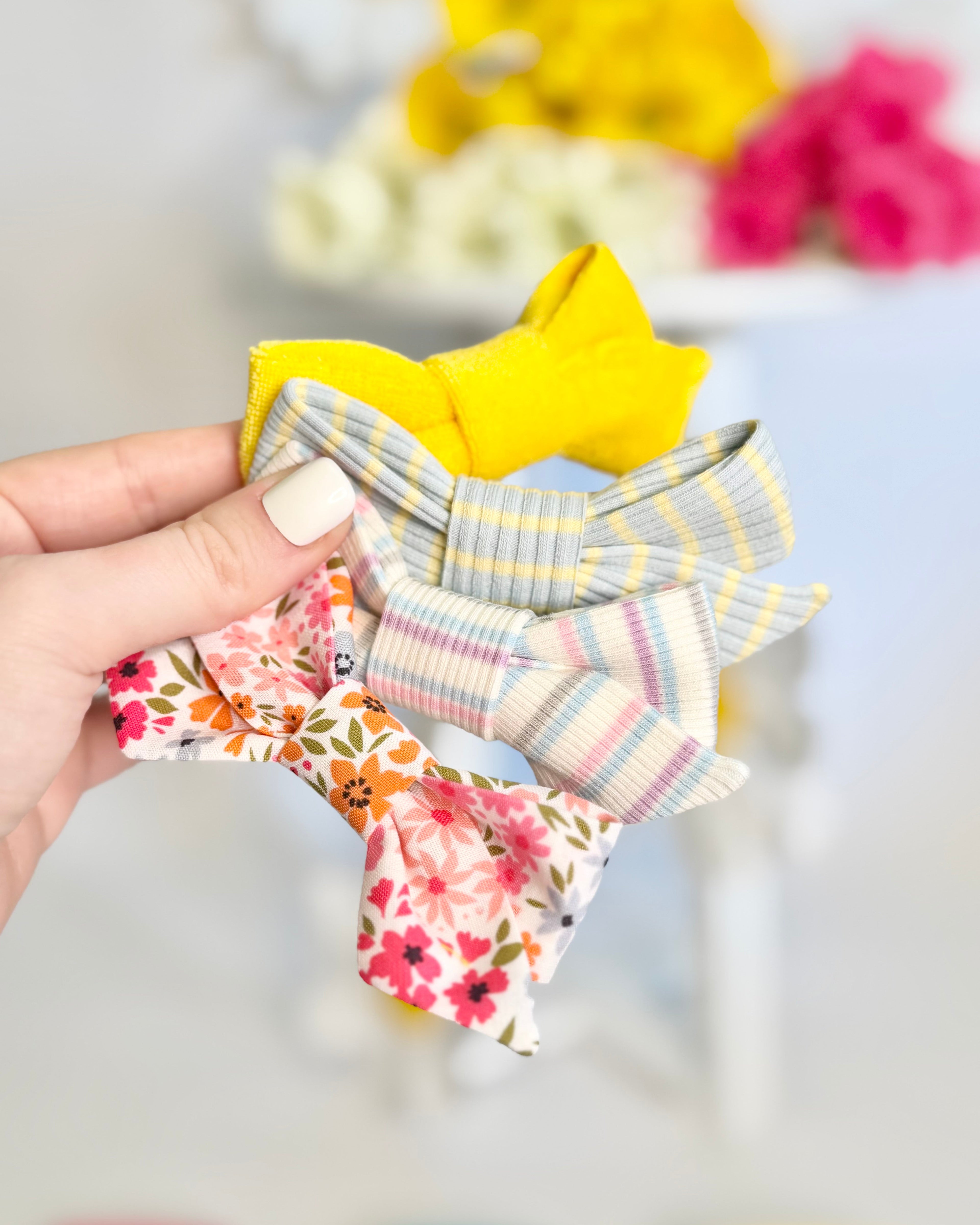 HAIR BOW | SPRING