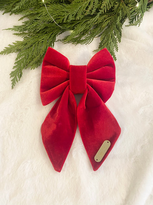 Christmas Eve Sailor Bow/Bow Tie