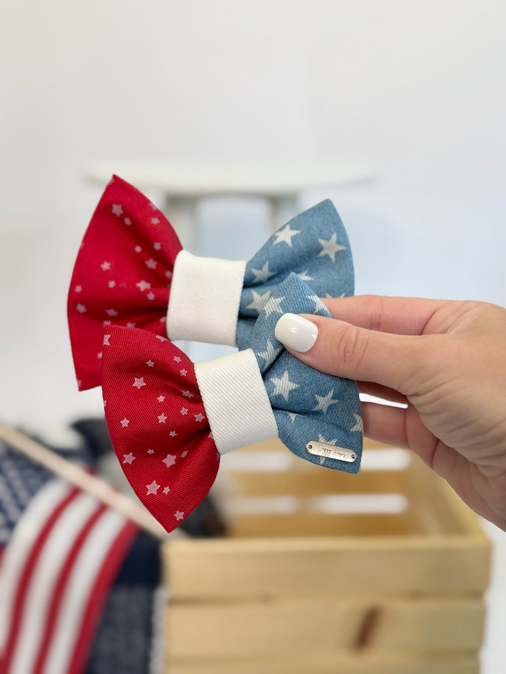 BOW TIE & SAILOR BOW | PATRIOTIC