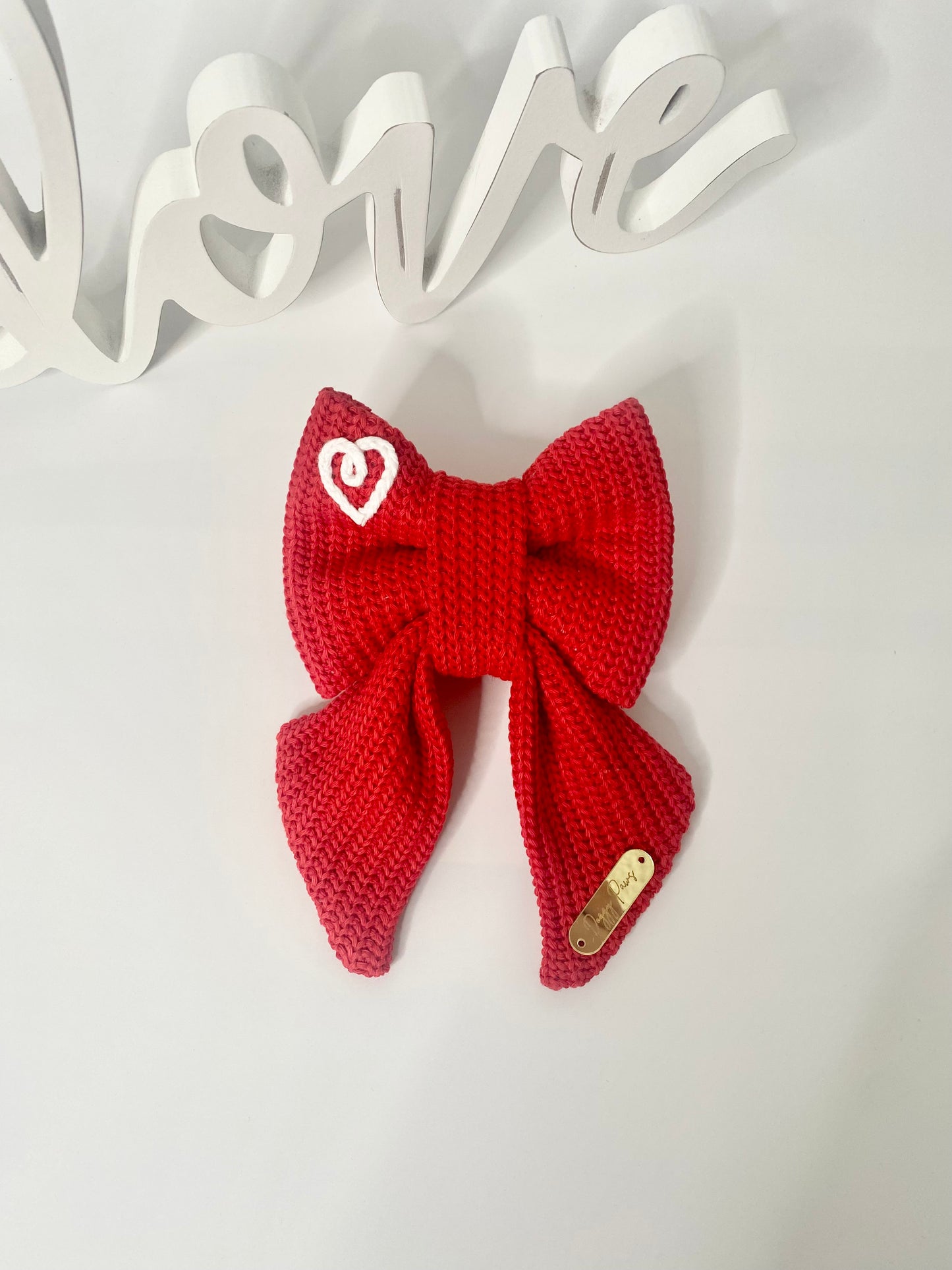 sailor bow/bow tie (red)