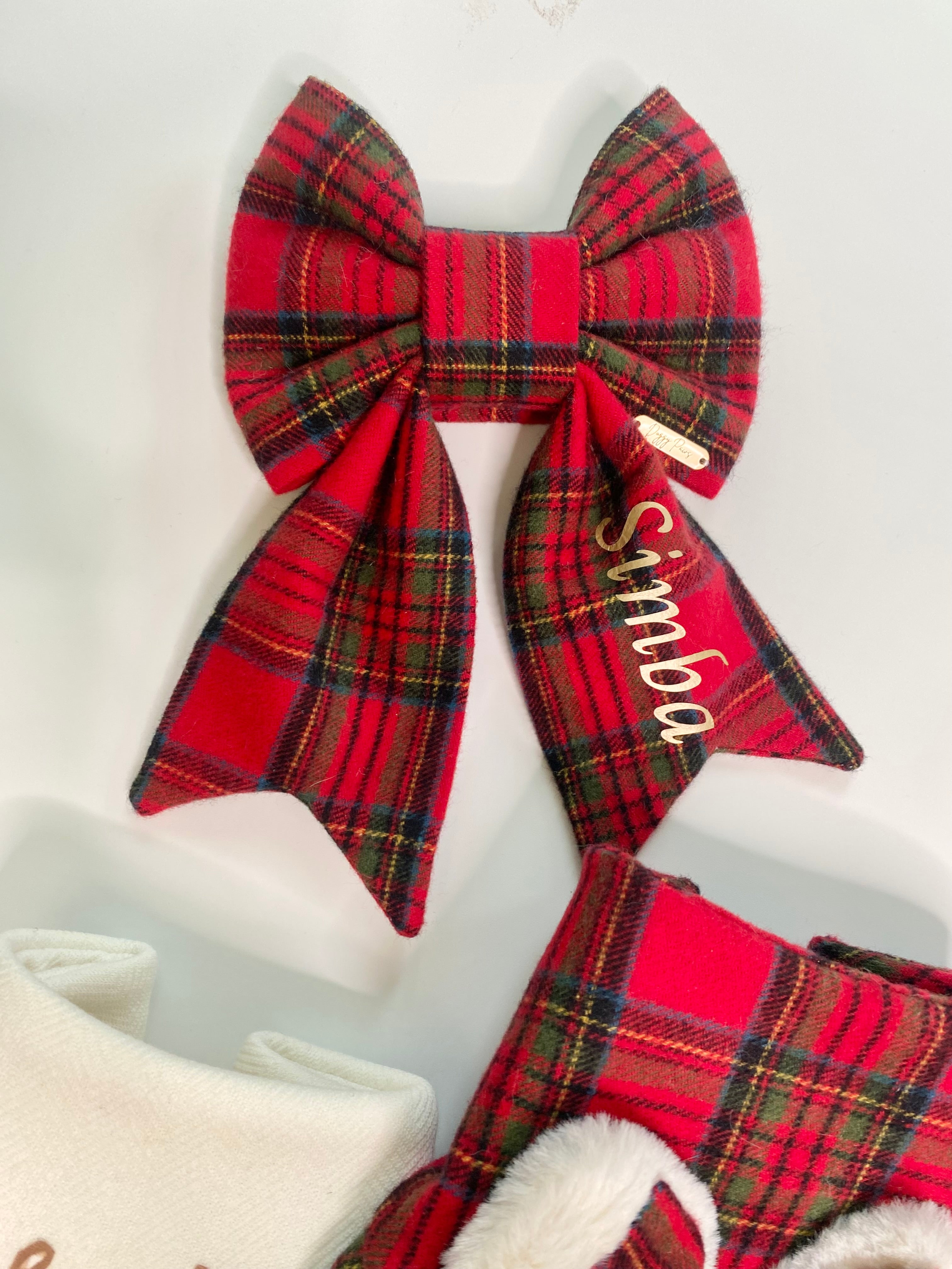 BOW TIE & SAILOR BOW | PLAID