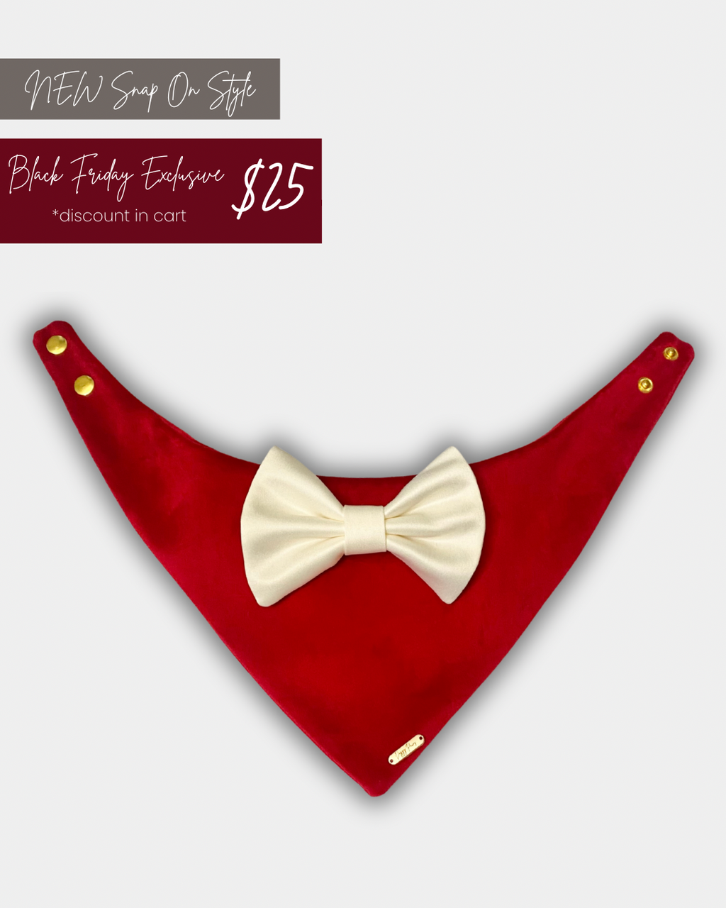BANDANA | BF EXCLUSIVE CHRISTMAS RED