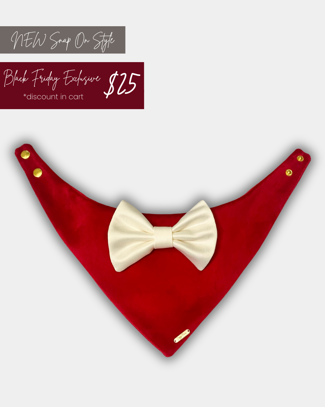 BANDANA | BF EXCLUSIVE CHRISTMAS RED