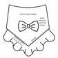 Bow with Ruffle