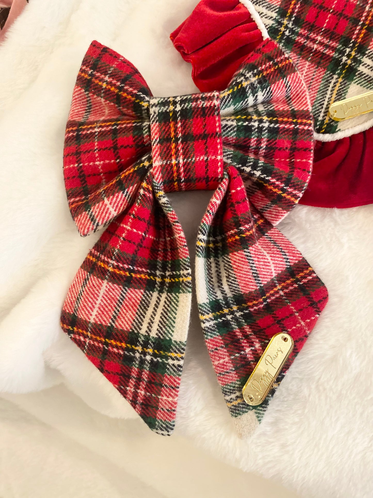 Holly Jolly Sailor Bow/Bow Tie