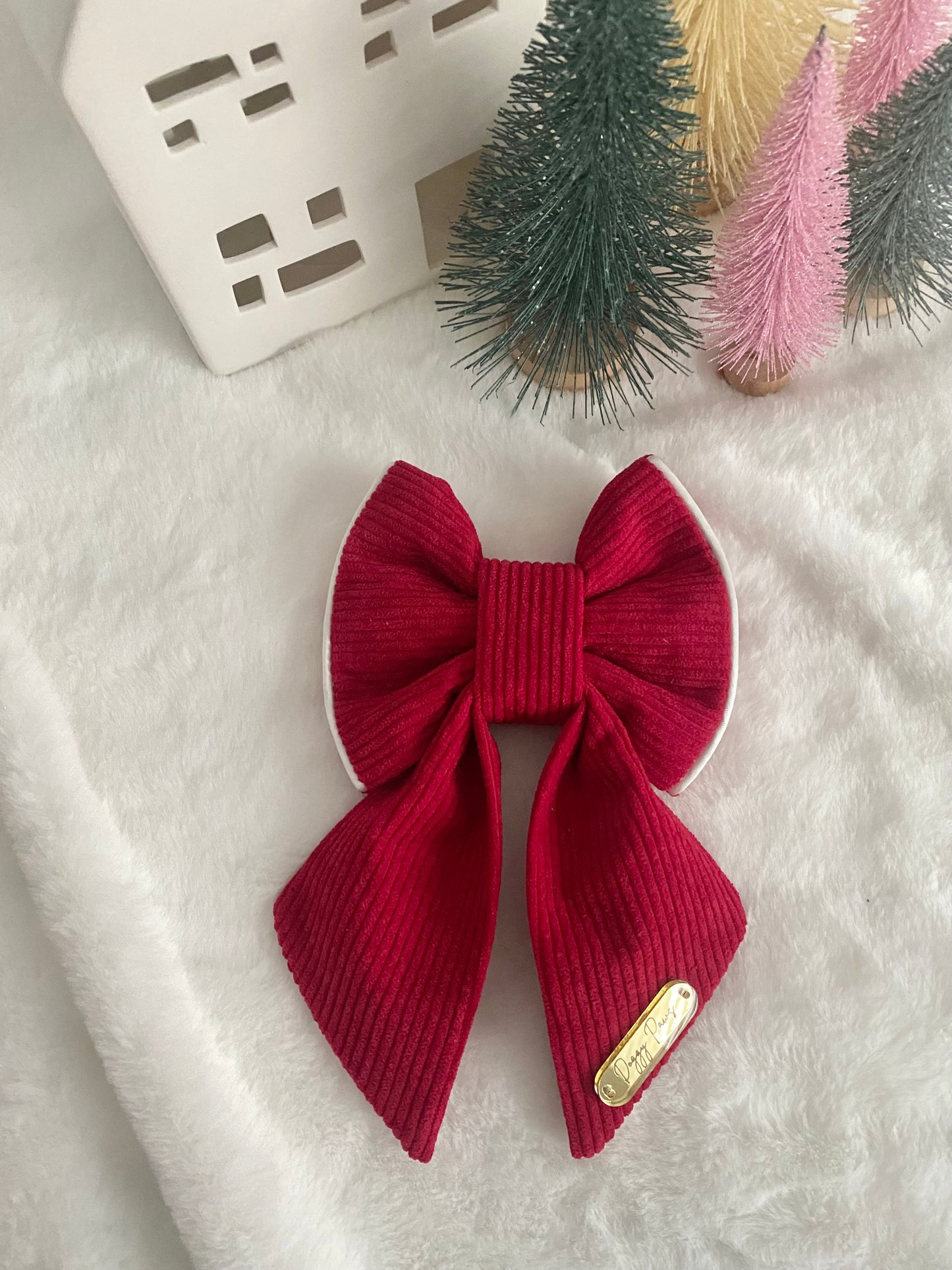 Sailor Bow/Bow Tie with Piping