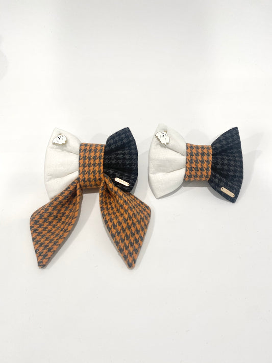 Candy Corn Sailor Bow/Bow Tie
