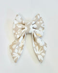 BOW TIE & SAILOR BOW | BEIGE FLORAL