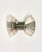 BOW TIE & SAILOR BOW | HUNTER FLANNEL