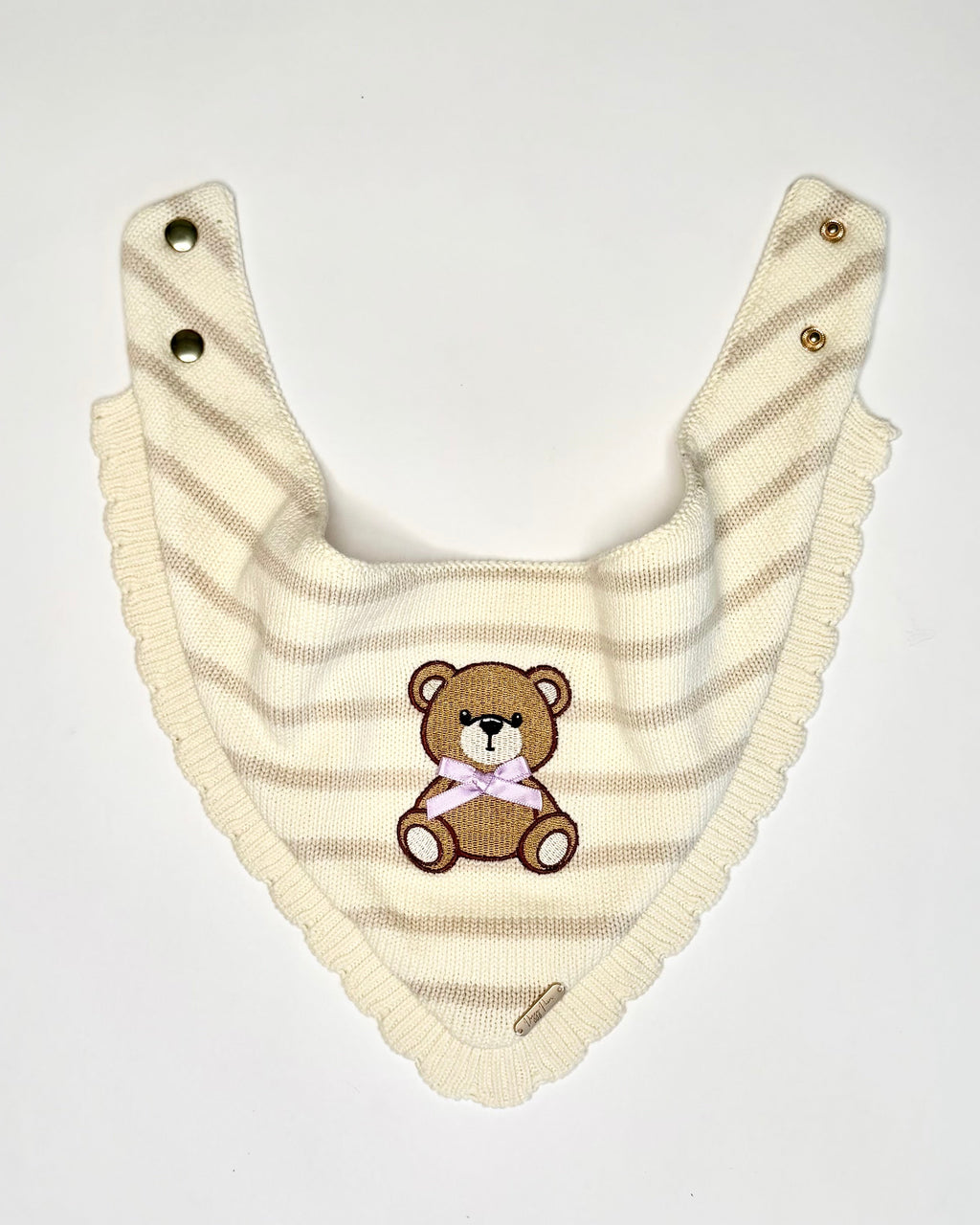 BANDANA | TEDDY WITH SCALLOPED HEM