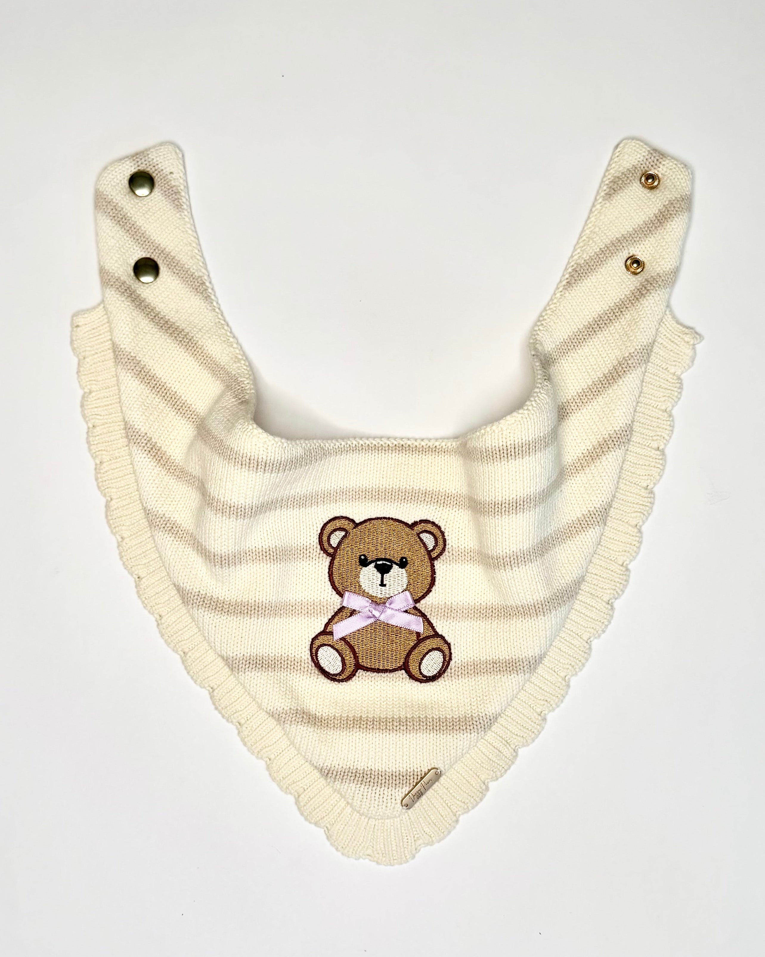 BANDANA | TEDDY WITH SCALLOPED HEM