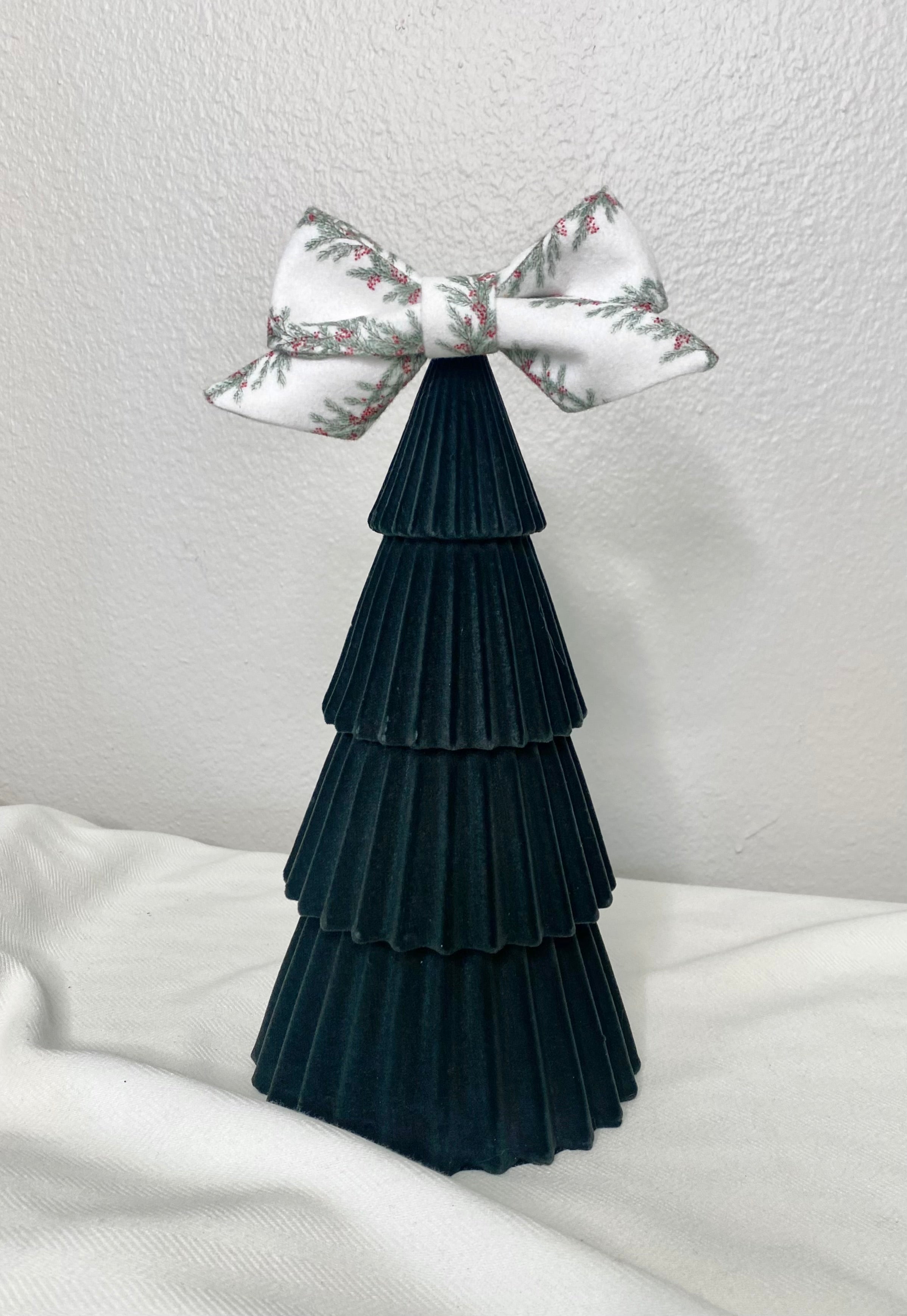 HAIR BOW | PLAID FLANNEL