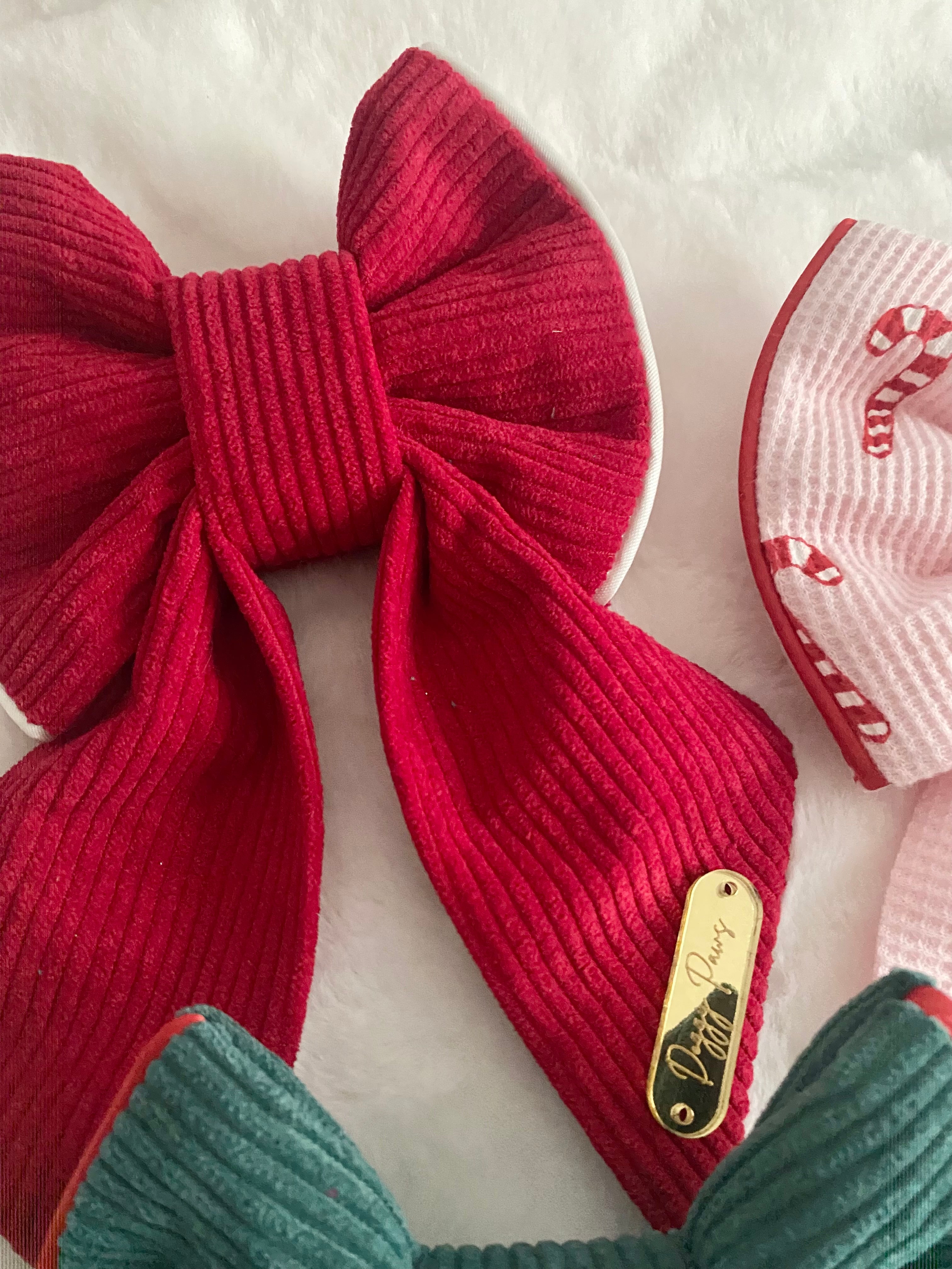 Corduroy Sailor Bow/Bow Tie