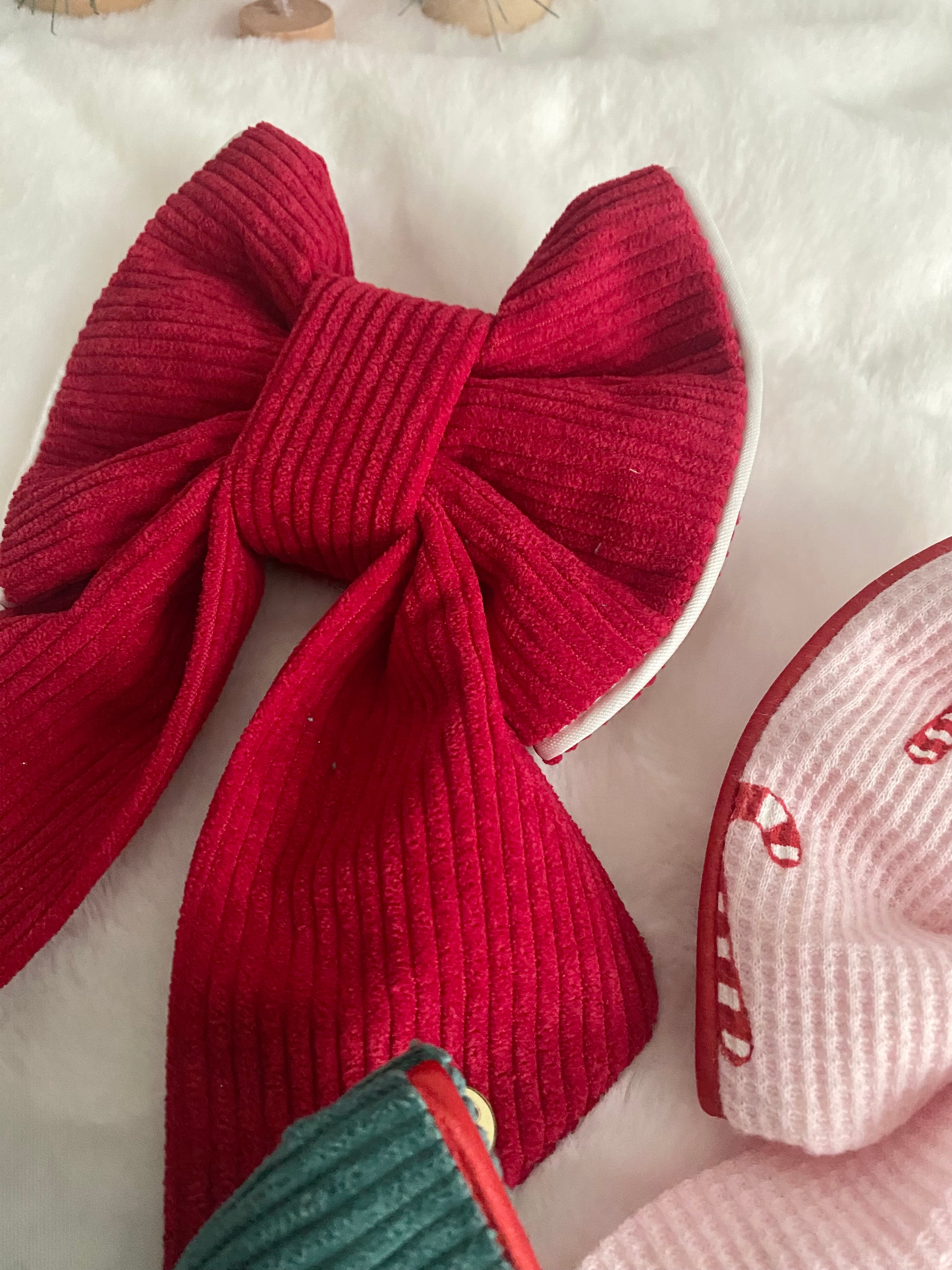 Corduroy Sailor Bow/Bow Tie