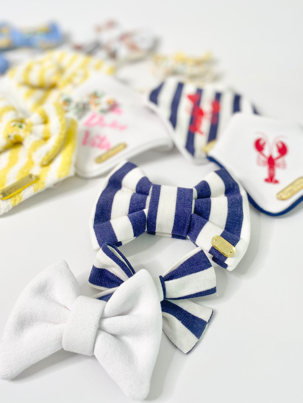 Lobster Roll Hair Bow