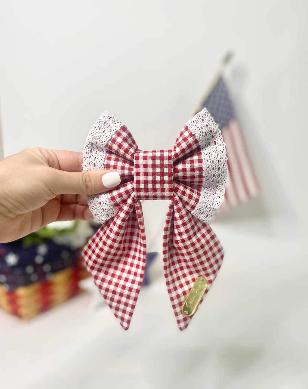 Lady Liberty Sailor Bow/Bow Tie